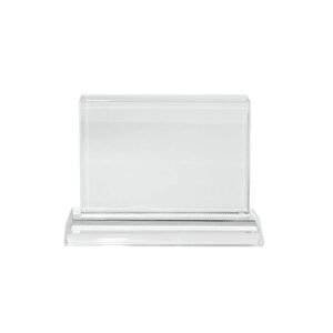 PLACA DE RECONOCIMIENTO CRISTAL ( FORMA 6)