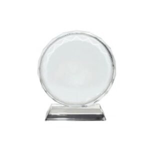 PLACA DE RECONOCIMIENTO CRISTAL ( FORMA 3)