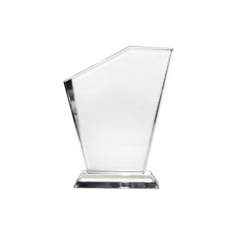 PLACA DE RECONOCIMIENTO CRISTAL ( FORMA 2)