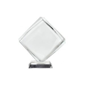 PLACA DE RECONOCIMIENTO CRISTAL ( FORMA 1)