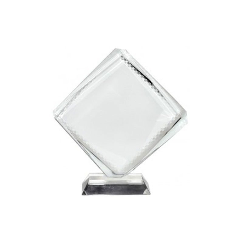 PLACA DE RECONOCIMIENTO CRISTAL ( FORMA 1)