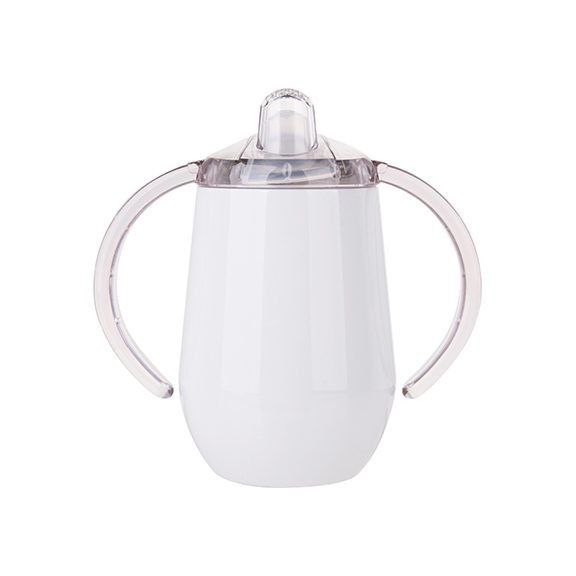 BIBERON BLANCO ACERO INOXIDABLE DOBLE CAPA 10onz